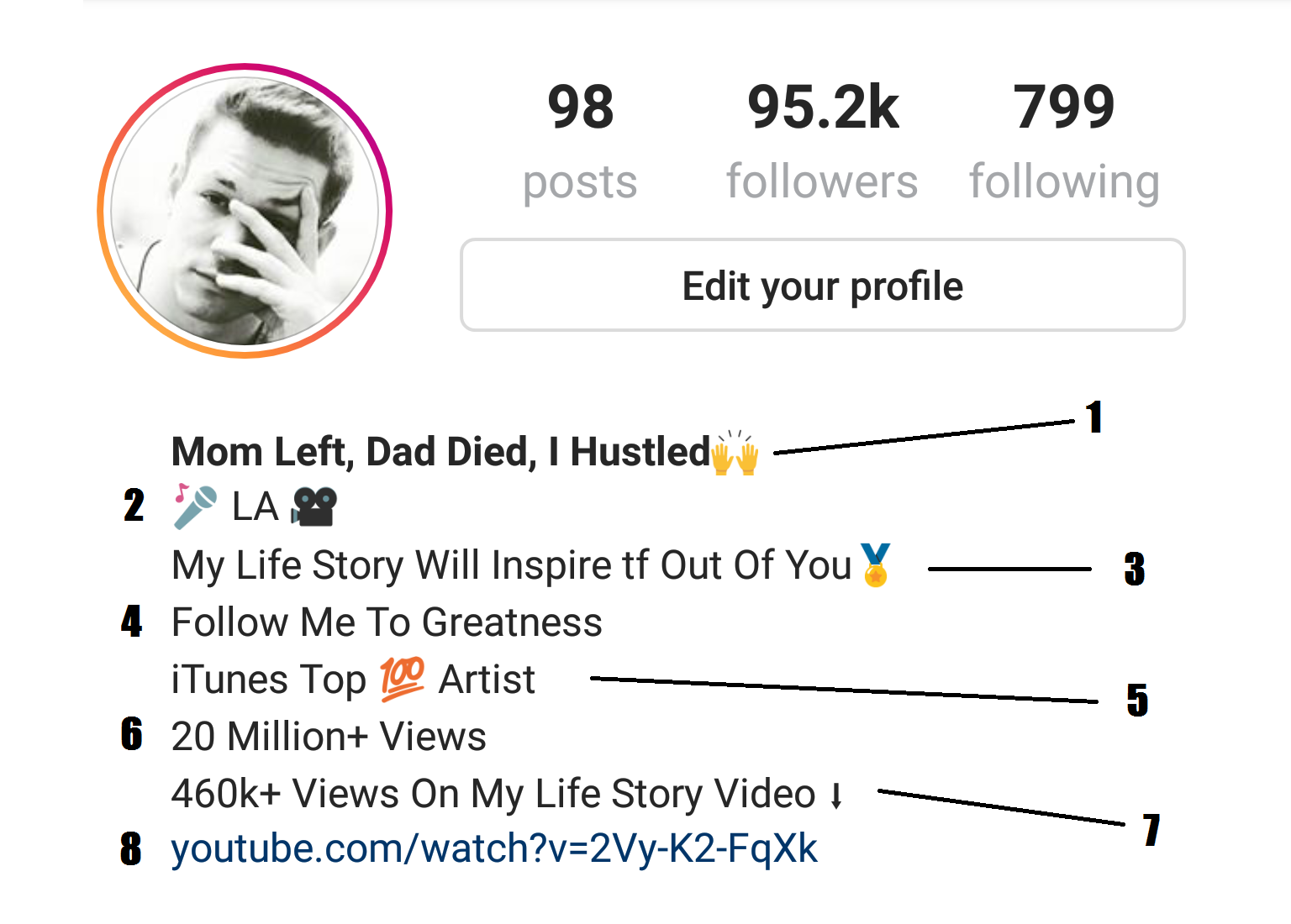 How To Make A Good Instagram Bio To Gain Followers Fast ... - 1536 x 1100 png 200kB