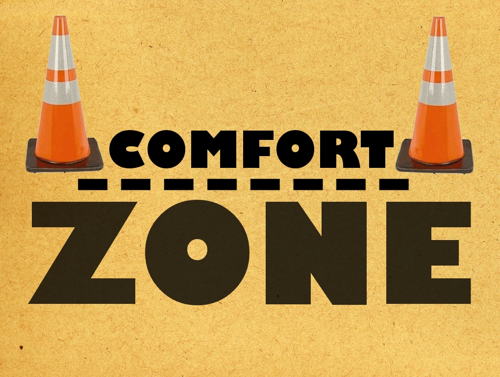 Comfort zone for rappers in the booth