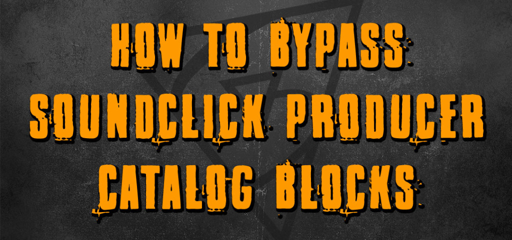 How To Bypass A Soundclick Producer's Catalog Block To Download Their Beats Free