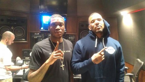 The Game in the studio