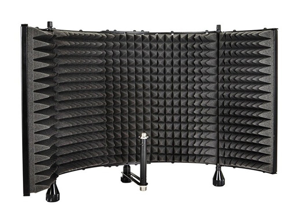 acoustic shield for recording rap vocals