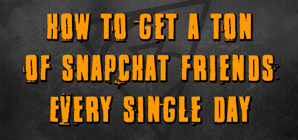 get snapchat friends