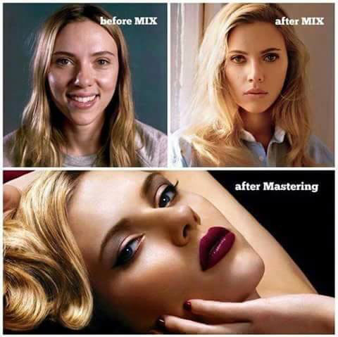 mix master before and after meme