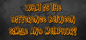 What is the difference between simile and metaphor
