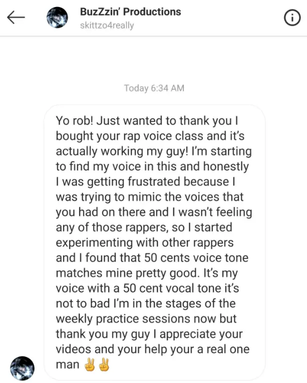rap voice review
